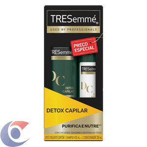 Kit Shampoo 400ml + Condicionador 200ml Detox Capilar Tresemmé