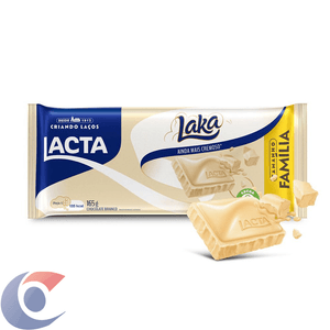 Chocolate Branco Lacta Laka 165g