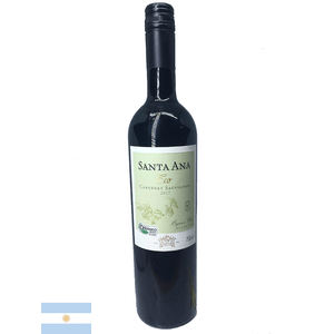 Vinho Argentino Tinto Eco Santa Ana Organic Cabernet 750ml