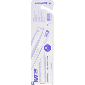 Kit Dentalclean Escova Ortodôntico Inter Orto Macia