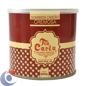 Goiabada Cascão Tia Carla Cremosa Lata 800g