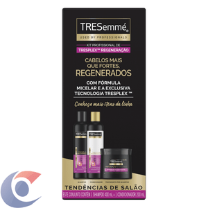 Kit Shampoo 400ml + Condicionador 200ml Tresemmé Tresplex