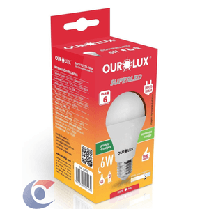 Lâmpada Led Ourolux 6w/6500v