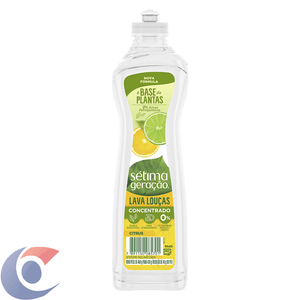 Detergente Natural Concentrado Sétima Geração Citrus 420g