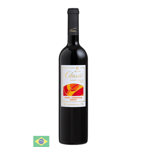 Vinho Nacional Tinto Suave Salton Classic Trivarietal Blend 750ml