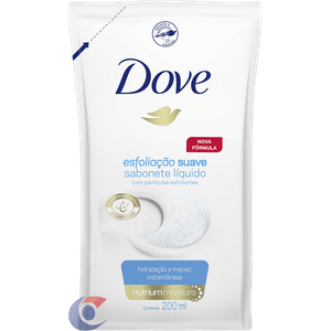 Sabonete Liquido Dove Esfoliação Suave 200ml