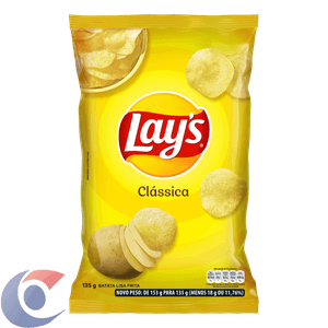 BATATA LAYS CLASSICA 135G