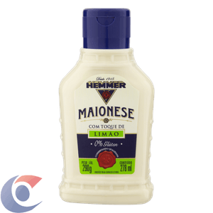 Maionese Com Toque De Limão Hemmer Squeeze 290g