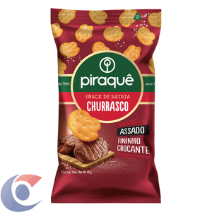 Snack De Batata Churrasco Piraquê 60g