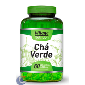 Chá Verde Vila Ervas Comprimidos 60 Un