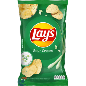 Batata Frita Lisa Creme De Cebola Lays 80g
