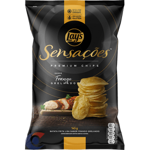 Batata Frita Frango Grelhado Sensações Elma Chips Pacote 145g