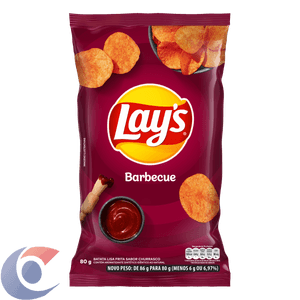 Batata Frita Lisa Barbecue Lays 80g