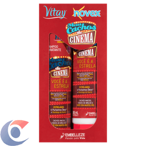 Kit Shampoo 300ml + Condicionador 300ml Novex Meus Cachos De Cinema