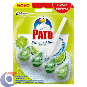 Bloco Sanitario Pato Espuma Ativa Citrus Unidade