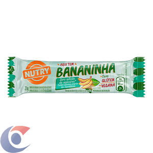 Barra Bananinha Nutry Zero Açúcar 23g