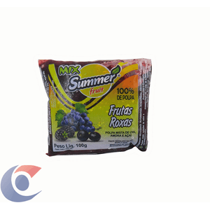 Polpa De Frutas Summer Frut Frutas Roxas 100g