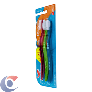 Escova Dental Macia Condor Top Plus Cabeça M Leve 3 Pague 2 Un