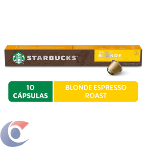 Café Em Cápsula Starbucks Blonde Espresso Roast By Nespresso Torra Clara 10 Cápsulas
