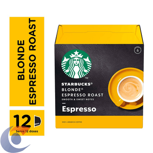 Café Starbucks Blonde Espresso Roast By Nescafé Dolce Gusto Torra Clara 12 Cápsulas