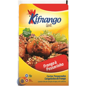 Frango Passarinho Congelado Kifrango Temperado 1kg