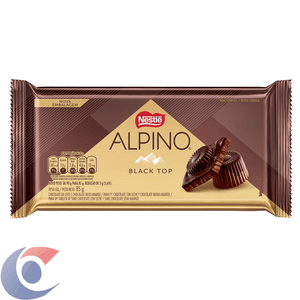 Chocolate Alpino Black Top 85g