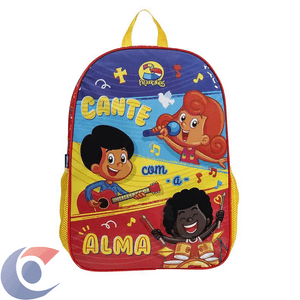 Mochila Infantil De Costas Dermiwil 3 Palavrinhas