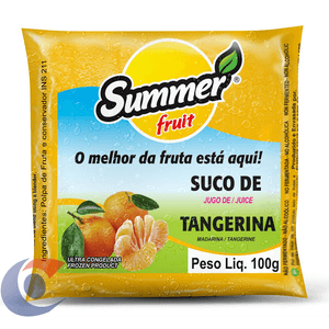 Polpa Summer Fruit Tangerina 100g