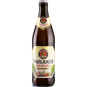 Cerveja Paulaner Alemã Hefe Weiss Naturtrub 500ml