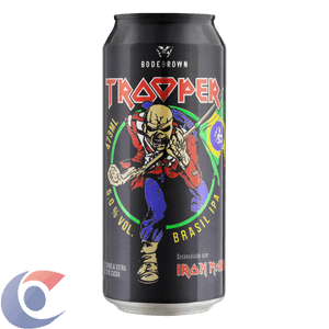 Cerveja Bodebrown Trooper Ipa Iron Maiden Lata 473ml