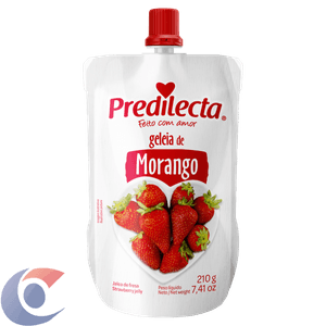 Geleia Predilecta De Morango Com Bico 210g
