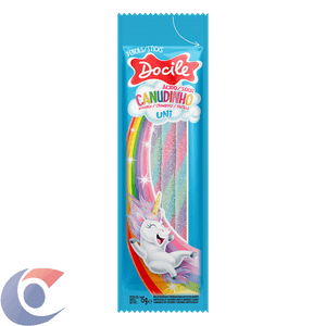 Bala Mini Docile 15g Canud Unircornio