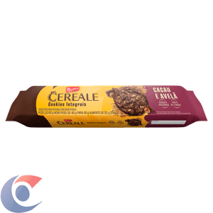 Biscoito Bauducco Cookies Integral Cacau E Avelã 80g