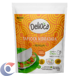Tapioca Delioca Premium 560g 7 Sachês De 80g