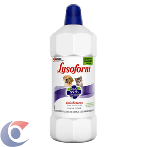 Desinfetante Lysoform Pets Suave Odor 1l