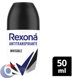 Desodorante Roll On Rexona Invisible 50ml