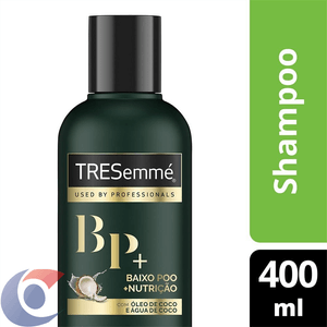 Shampoo Tresemmé Baixo Poo+Nutrição 400ml