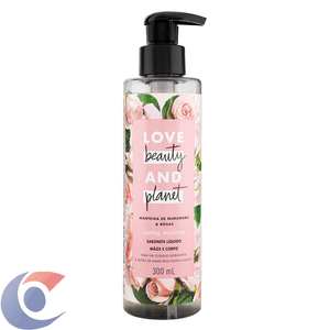 Sabonete Líquido Love Beauty And Planet Caring Moisture 300ml