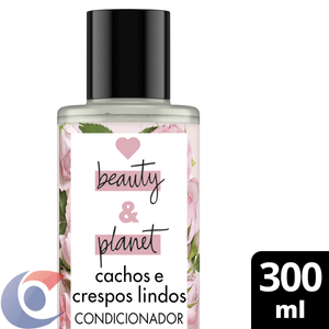 Condicionador Love Beauty And Planet Cachos E Crespos Lindos 300ml