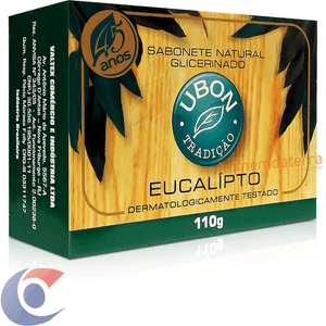 Sabonete Glicerinado Ubon Eucalipto 110g
