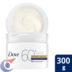 Máscara De Tratamento Dove Fator Nutrição 60+ 300g