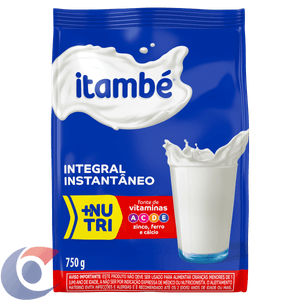 Leite Em Pó Itambé Integral Instantâneo Pouch 800g