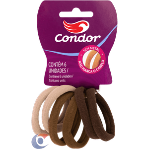 Elástico Sem Metal Condor 6 Unidades Ref. 8525