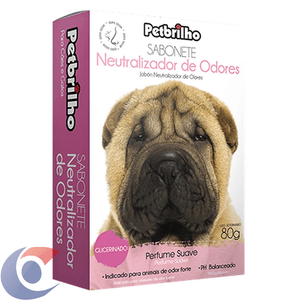 Sabonete Para Cães E Gatos Neutralizador De Odores Petbrilho 80g