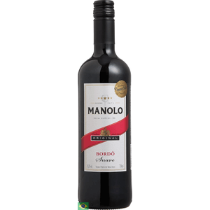 Vinho Nacional Tinto Manolo Suave Peterlongo 750ml