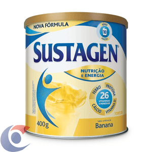 Complemento Alimentar Sustagen Adultos+ Sabor Banana - Lata 400g