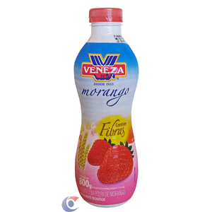 Iogurte Veneza Com Fibras Morango 800g