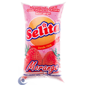 Iogurte Polpa Selita Morango Sacola 1l
