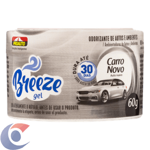 Odorizante Gel Carro Novo Proauto 60g