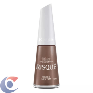 Esmalte Risqué Cremoso Tom Do Meu Tom 8ml